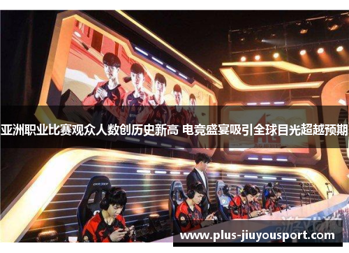 亚洲职业比赛观众人数创历史新高 电竞盛宴吸引全球目光超越预期
